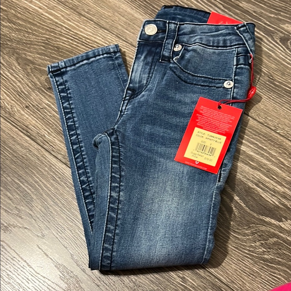 Girls Super Skinny Jeans Size 6